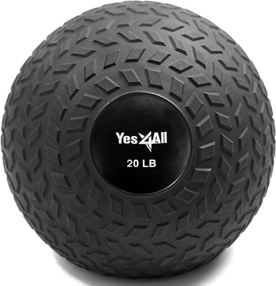 Slam Balls, 10-40Lb Medicine Ball Weight, Durable PVC Sand Filled Workout Dynamic Medicine Ball for Core Strengthen