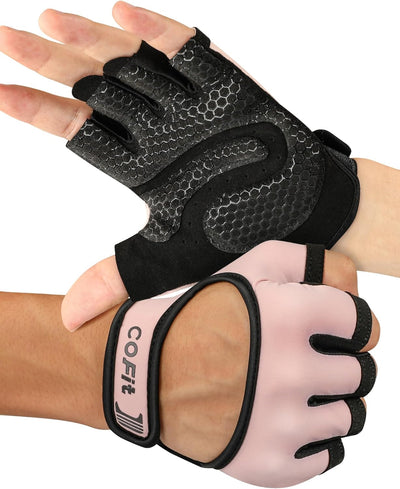 COFIT Breathable Workout Gloves, Antislip Weight Lifting Gym Gloves for Men Wome